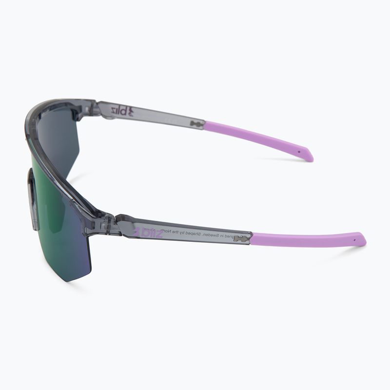 Okulary przeciwsłoneczne Bliz Hero Small crystal black/grey purple multi 4