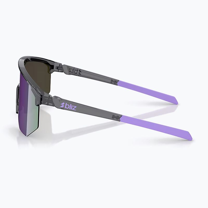 Okulary przeciwsłoneczne Bliz Hero Small crystal black/grey purple multi 3