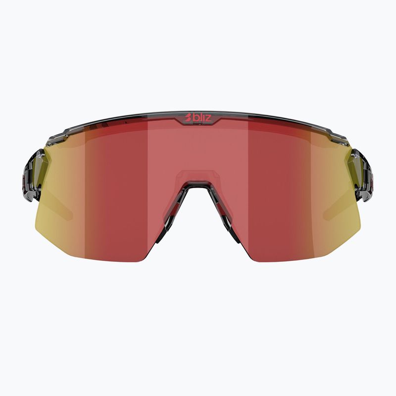Okulary przeciwsłoneczne Bliz Breeze transparent dark grey/brown red multi 2