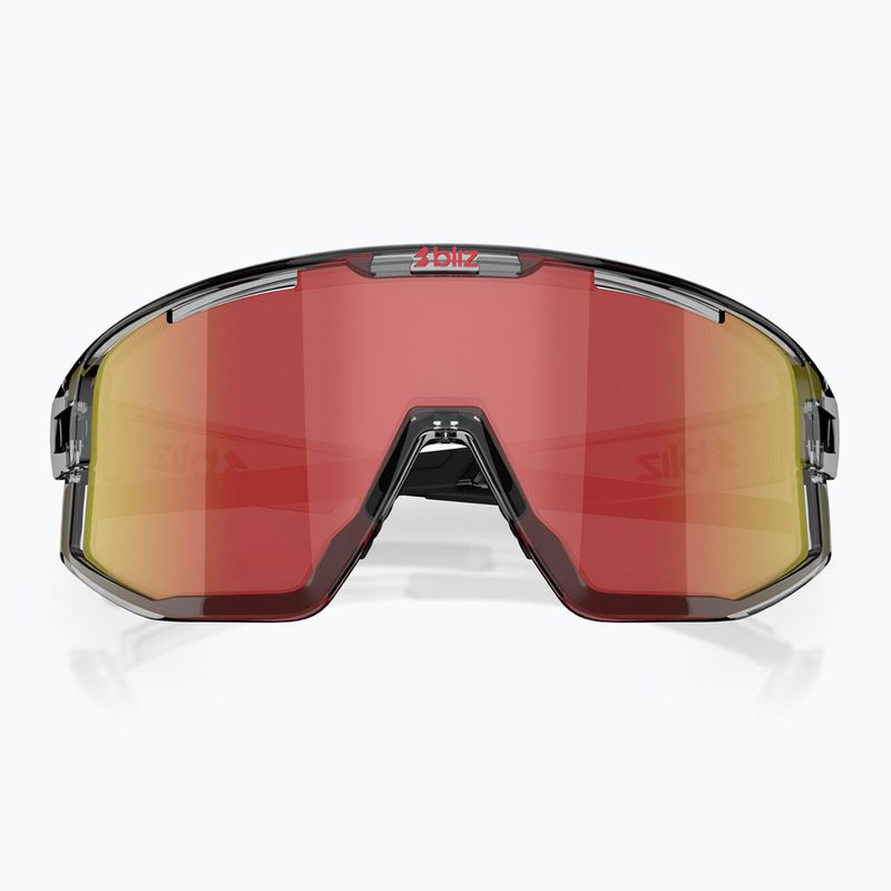 Okulary przeciwsłoneczne Bliz Vision transparent dark grey/brown red multi 3