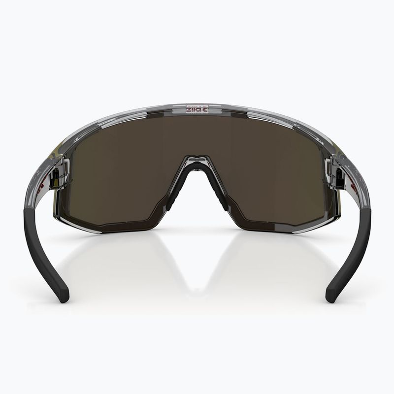 Okulary przeciwsłoneczne Bliz Vision transparent dark grey/brown red multi 5