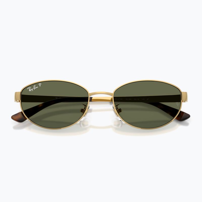 Okulary przeciwsłoneczne Ray-Ban RB3774D arista gold/dark green polarized 3