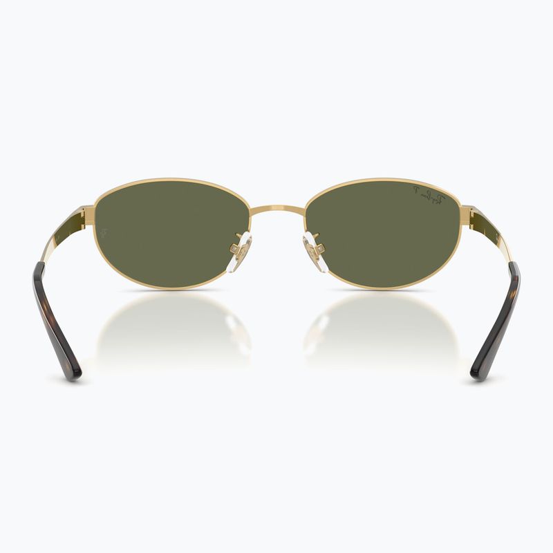 Okulary przeciwsłoneczne Ray-Ban RB3774D arista gold/dark green polarized 5