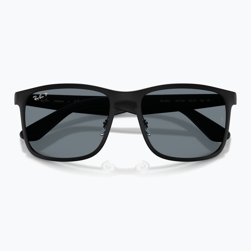 Okulary przeciwsłoneczne Ray-Ban Rb4264 Polarized+ Lenses matt matt black/blue polarized+ 4
