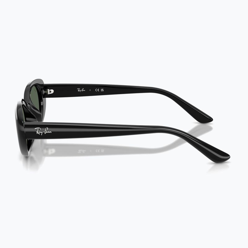 Okulary przeciwsłoneczne Ray-Ban RB4441D Bio-Based black/dark green 6