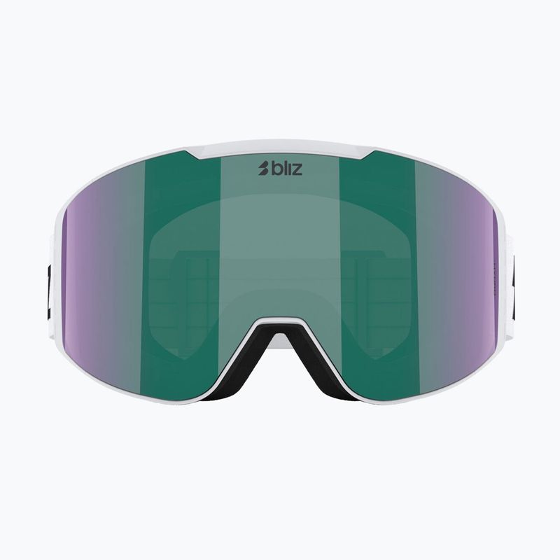 Gogle narciarskie Bliz G004 matte white/brown/green multi 2