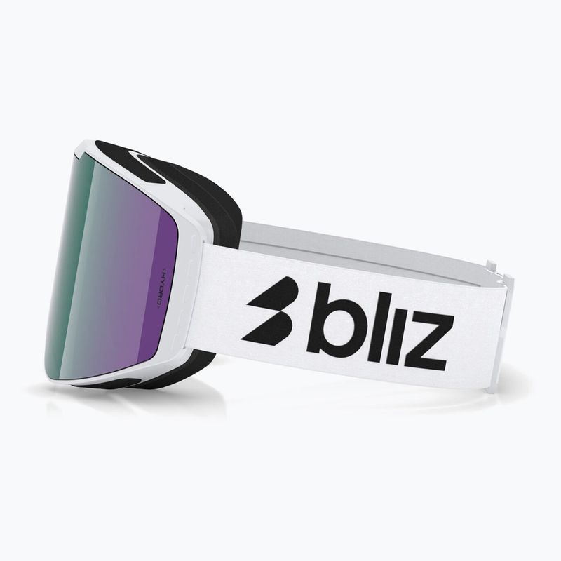 Gogle narciarskie Bliz G004 matte white/brown/green multi 4