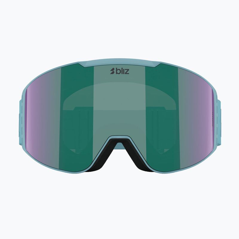 Gogle narciarskie Bliz G004 matte turquoise/brown/green multi 2