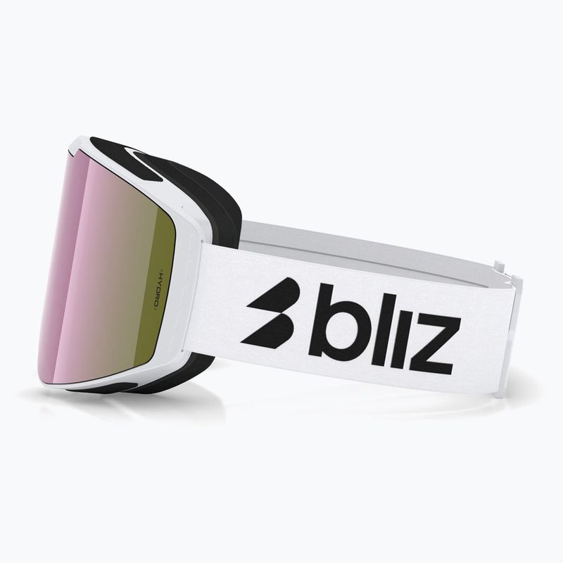 Gogle narciarskie Bliz G004 matte white/brown/pink multi 4