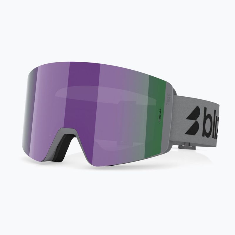 Gogle narciarskie Bliz G003S matte grey/brown/purple multi