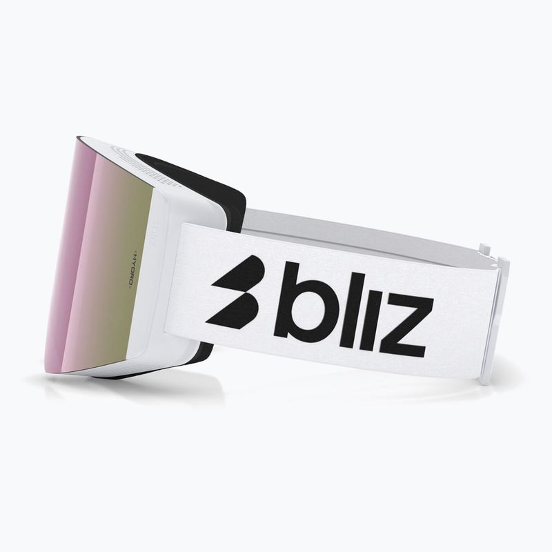 Gogle narciarskie Bliz G003S matte white/brown/pink multi 4
