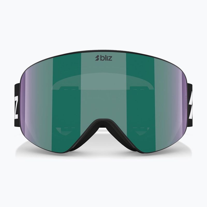 Gogle narciarskie Bliz Flow matte black/brown/green multi 2