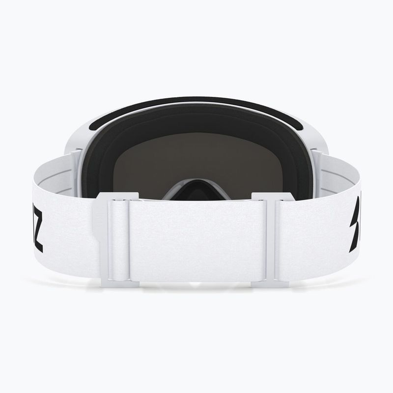 Gogle narciarskie Bliz Flow matte white/brown/blue multi 3