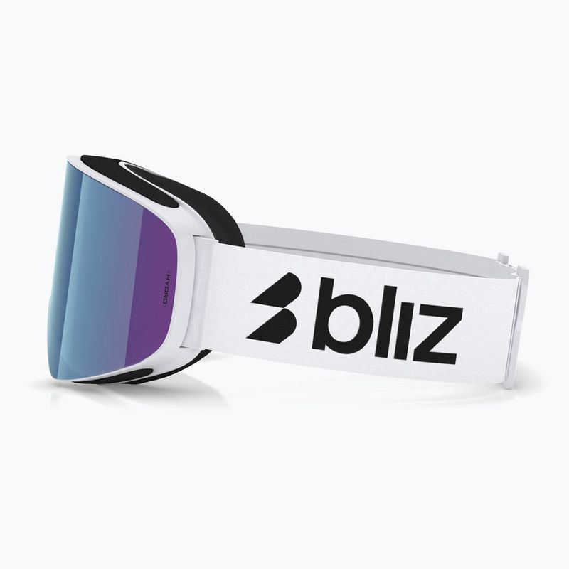 Gogle narciarskie Bliz Flow matte white/brown/blue multi 4