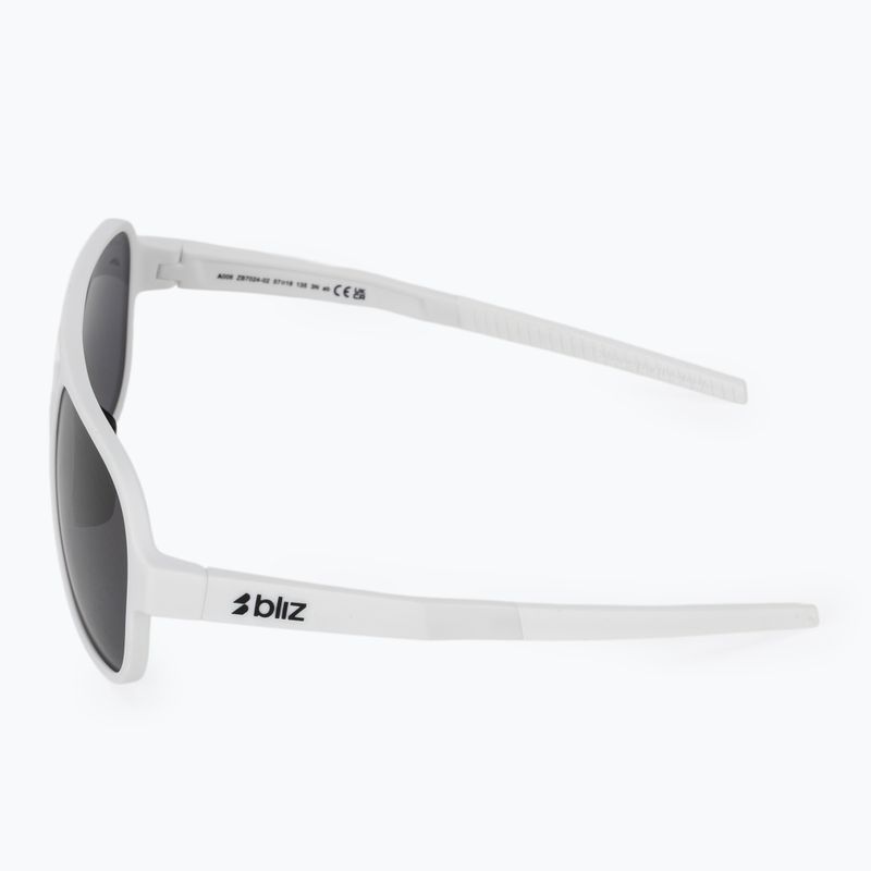 Okulary przeciwsłoneczne Bliz A006 matte white 4