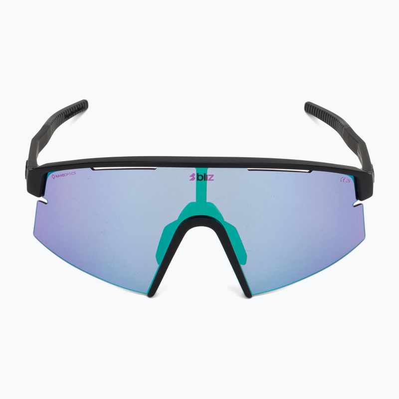 Okulary przeciwsłoneczne Bliz P006 matte black/nano optics violet blue multi 3