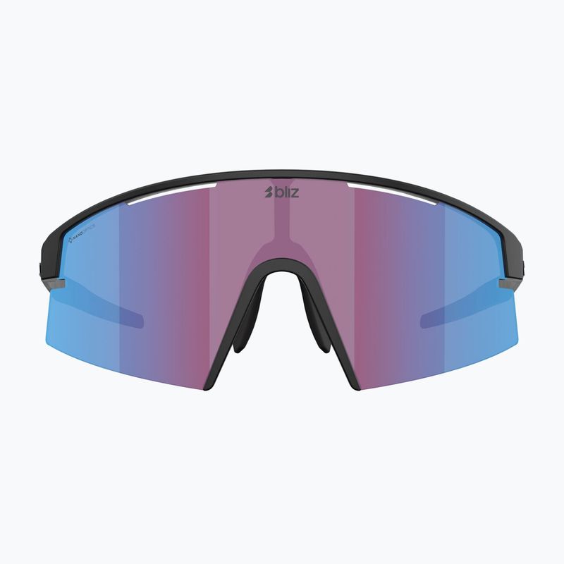 Okulary przeciwsłoneczne Bliz P006 matte black/nano optics violet blue multi 2