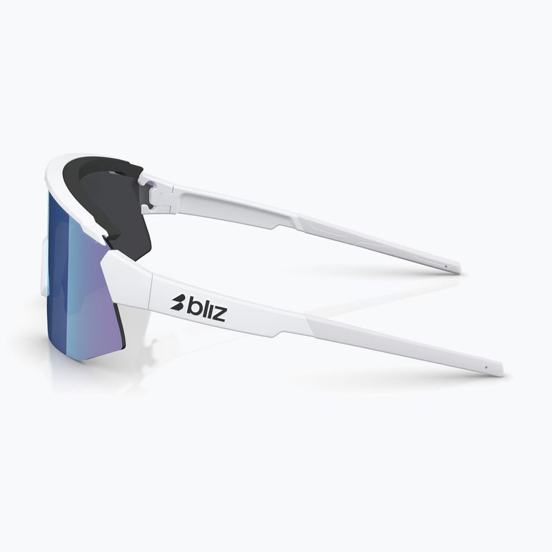Okulary przeciwsłoneczne Bliz Breeze matte white/smoke blue multi/pink 5