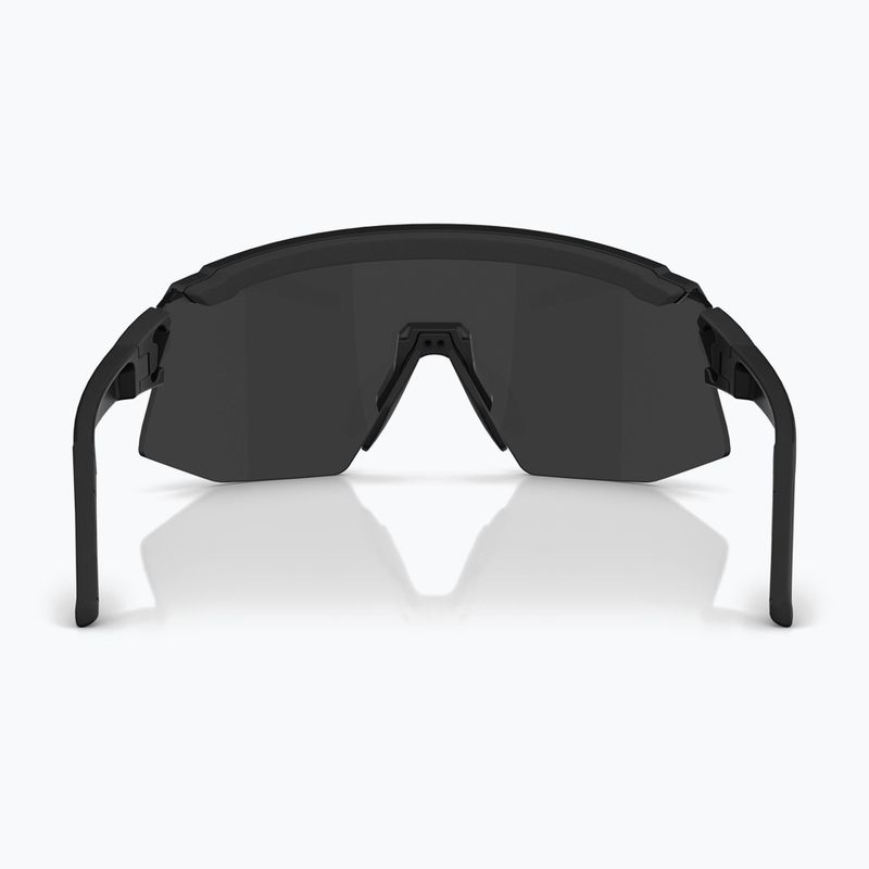 Okulary przeciwsłoneczne Bliz Breeze Small matte black/smoke silver mirror/orange 4