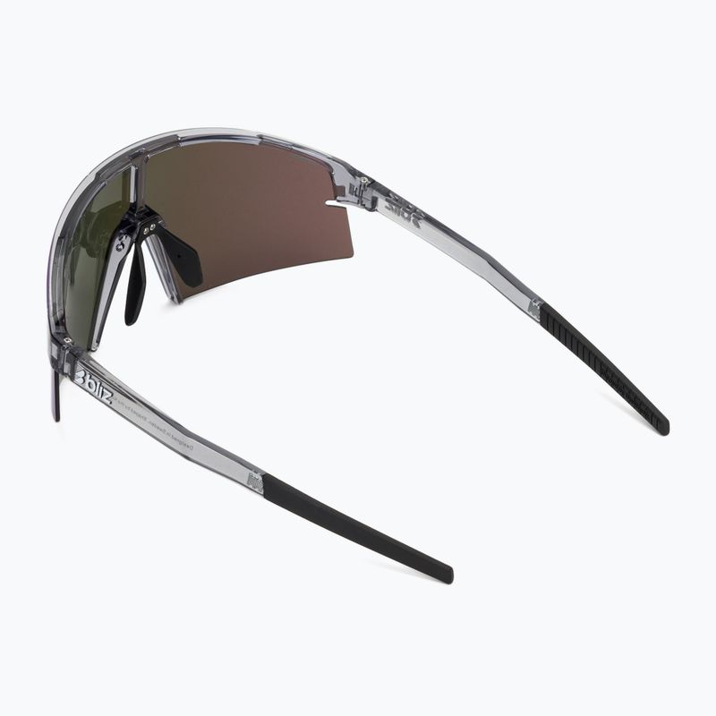 Okulary przeciwsłoneczne Bliz P006 crystal black/green green multi 2