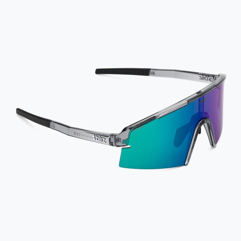 Okulary przeciwsłoneczne Bliz P006S crystal black/green green multi
