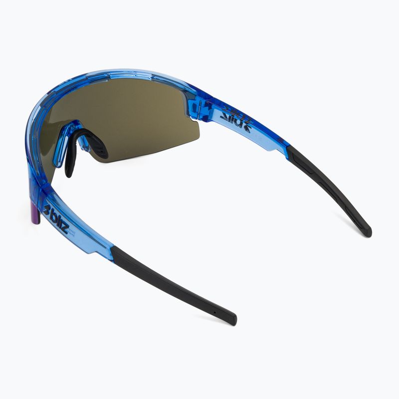 Okulary przeciwsłoneczne Bliz Matrix transparent blue/smoke blue multi 2