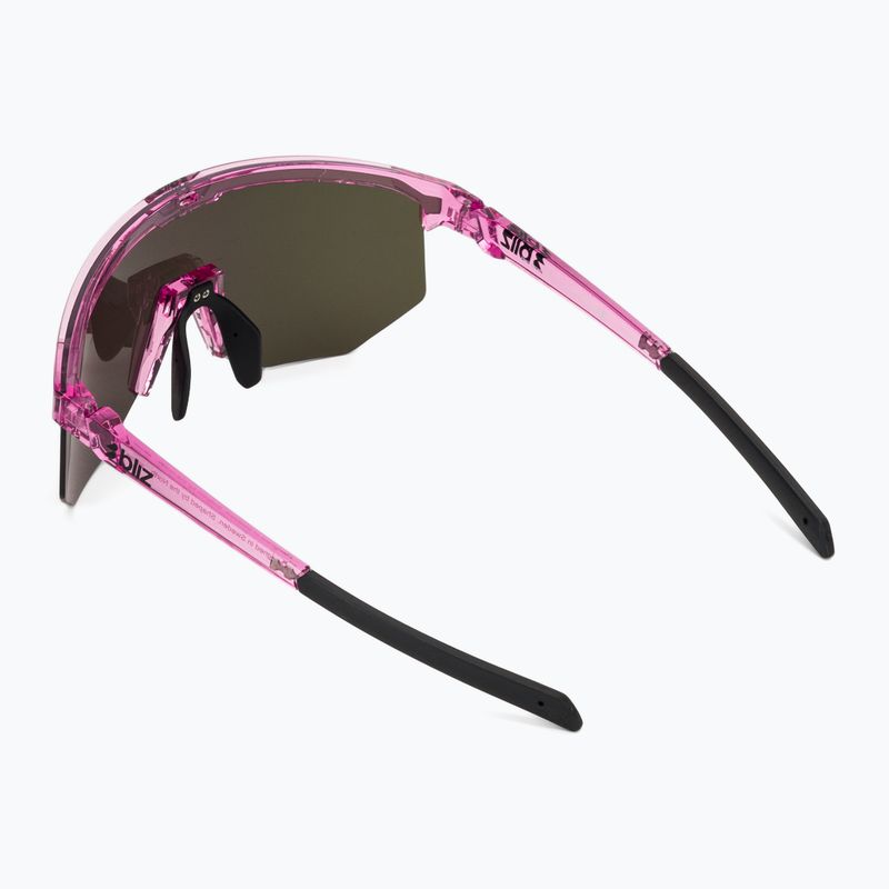 Okulary przeciwsłoneczne Bliz Hero Small transparent pink/brown rose multi 2