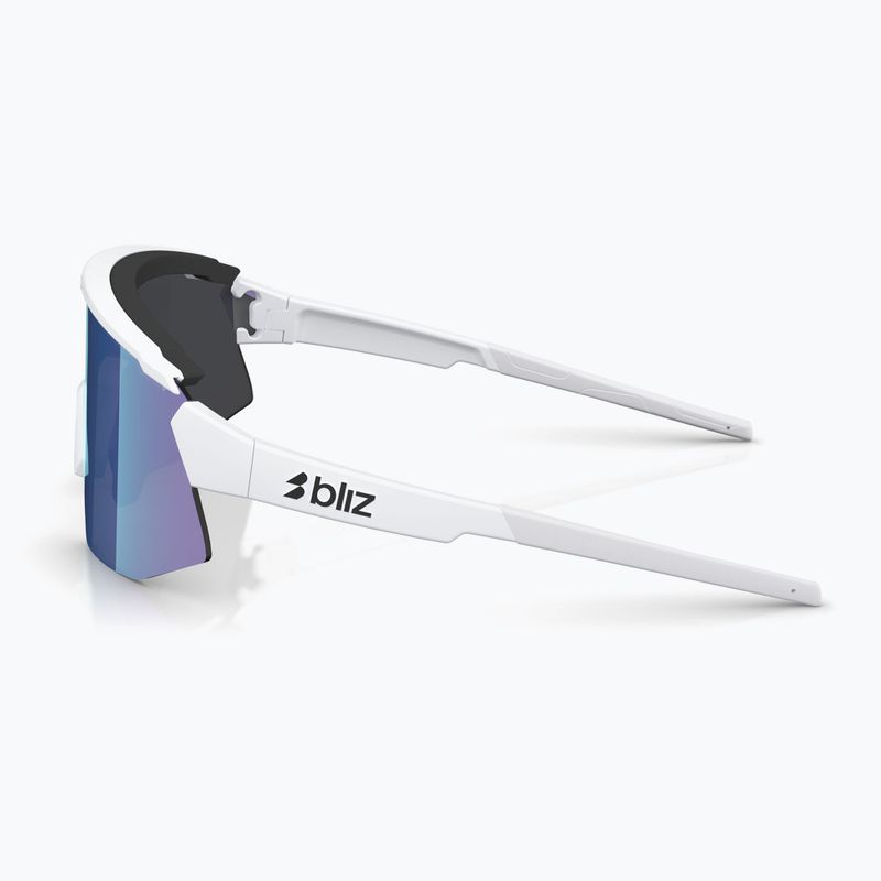 Okulary przeciwsłoneczne Bliz Breeze Small matte white/smoke blue multi/pink 5
