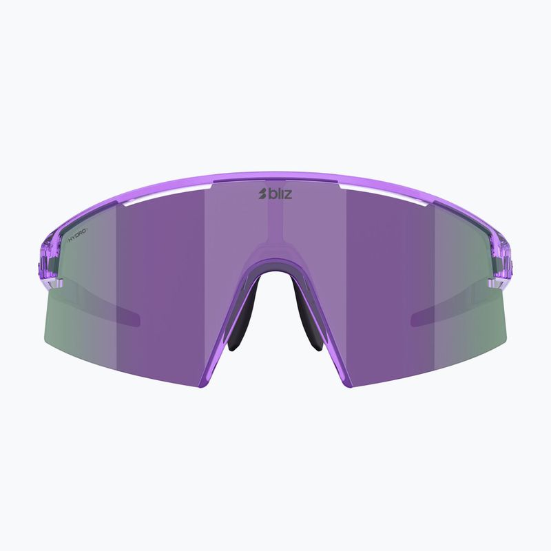 Okulary przeciwsłoneczne Bliz P006 transparent purple/smoke purple mirror 2
