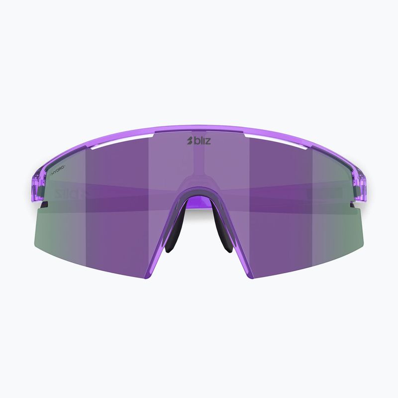 Okulary przeciwsłoneczne Bliz P006 transparent purple/smoke purple mirror 3