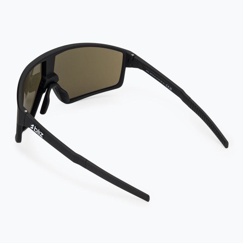 Okulary przeciwsłoneczne Bliz P002 matte black/smoke blue multi 2
