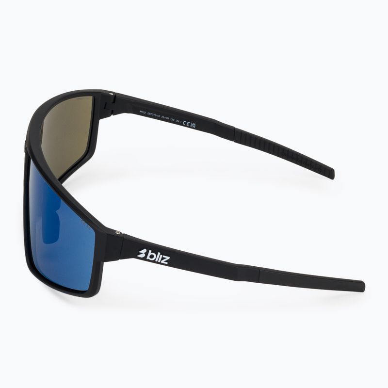 Okulary przeciwsłoneczne Bliz P002 matte black/smoke blue multi 4
