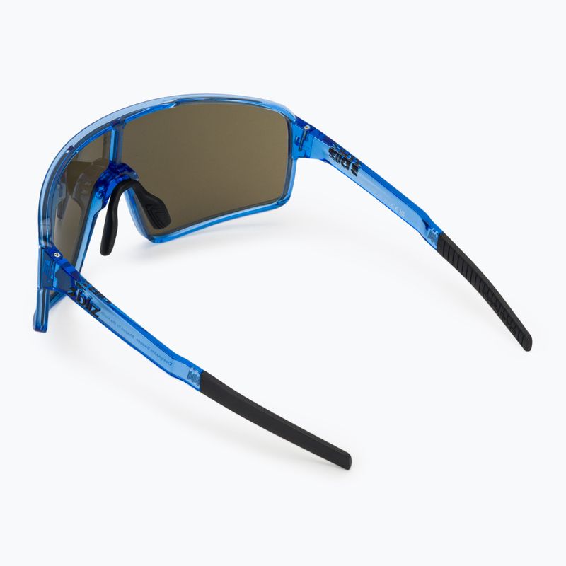Okulary przeciwsłoneczne Bliz P001S transparent blue/smoke blue multi 2