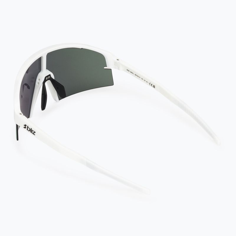 Okulary przeciwsłoneczne Bliz P006S matte white/smoke purple mirror 2