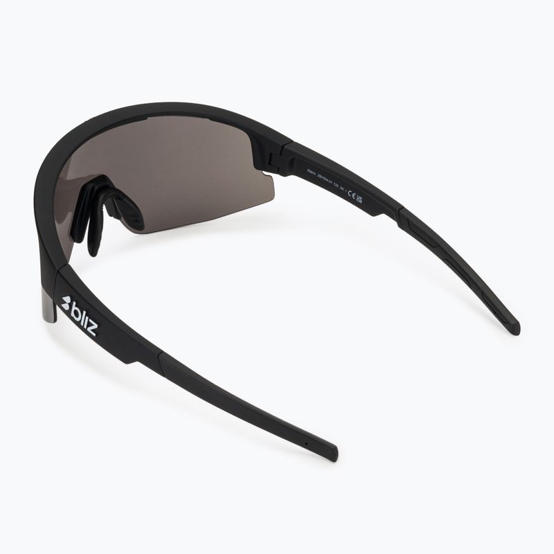 Okulary przeciwsłoneczne Bliz Matrix matte black/smoke silver mirror 2