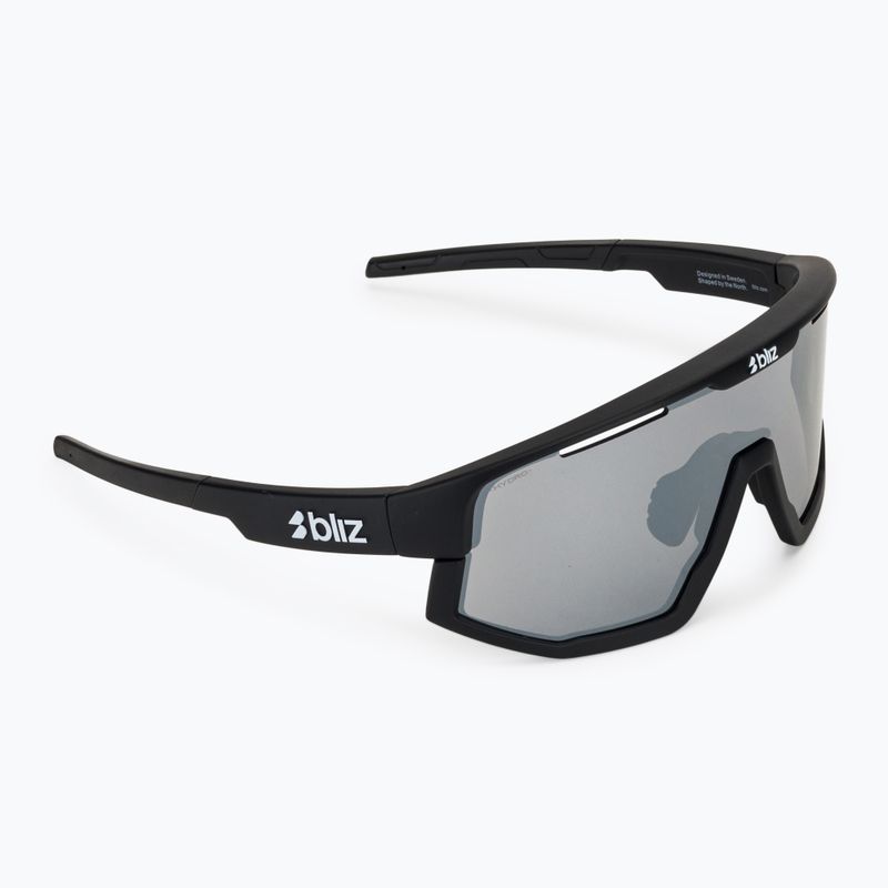 Okulary przeciwsłoneczne Bliz Vision matte black/smoke silver mirror 2