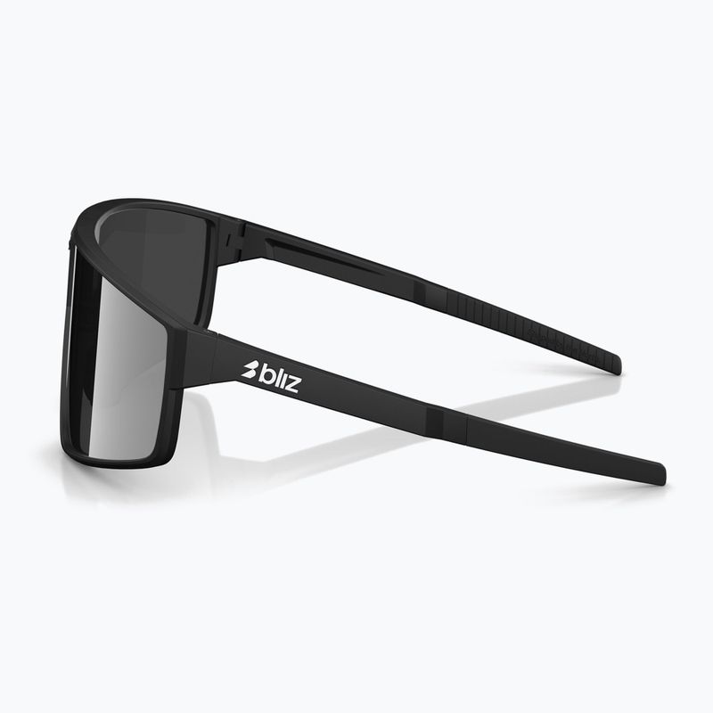 Okulary przeciwsłoneczne Bliz P002 matte black/smoke silver mirror 5