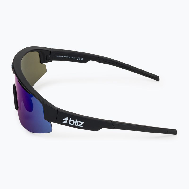 Okulary przeciwsłoneczne Bliz Matrix Small matte black/smoke blue multi 4