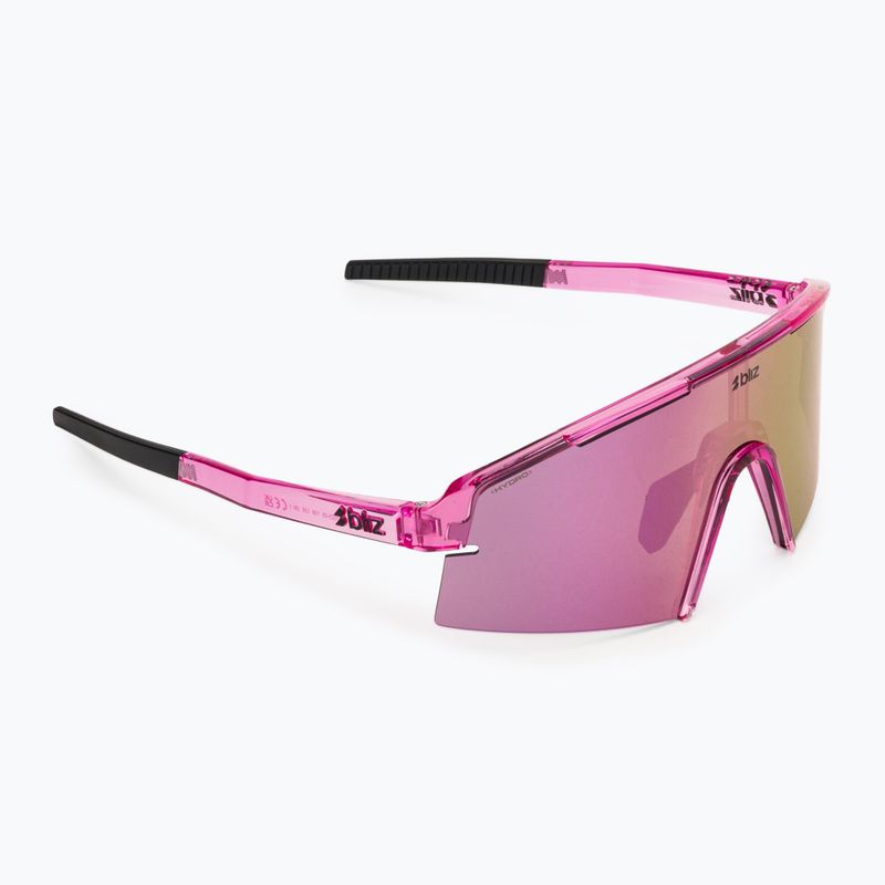 Okulary przeciwsłoneczne Bliz P006S transparent pink/brown rose multi