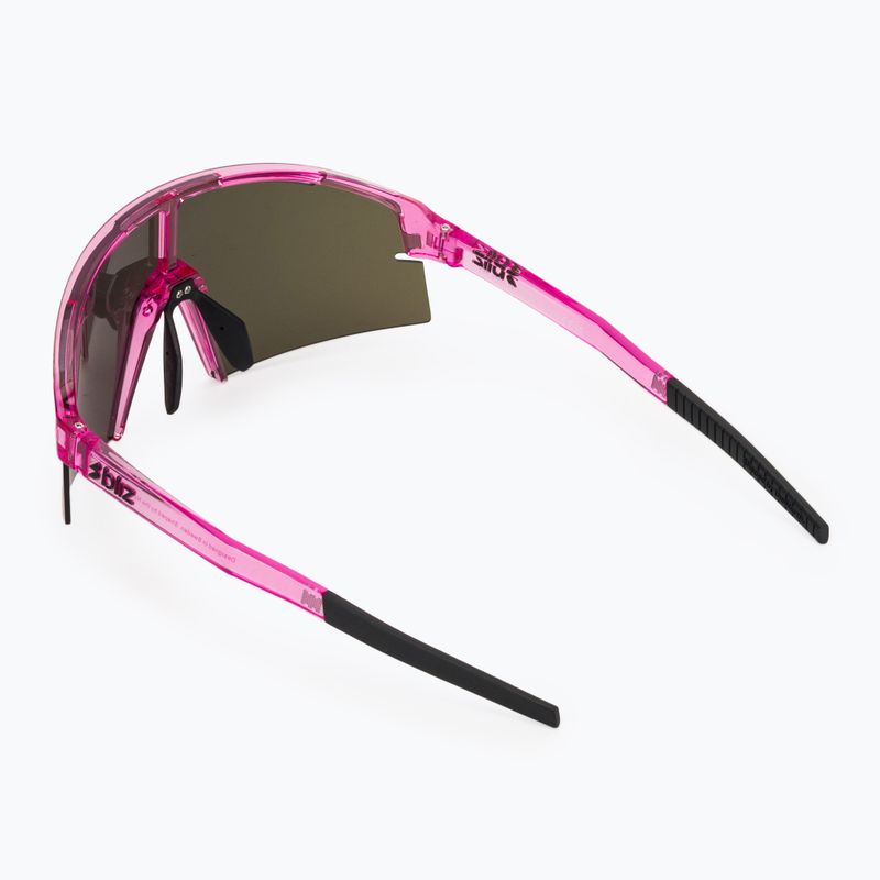 Okulary przeciwsłoneczne Bliz P006S transparent pink/brown rose multi 2