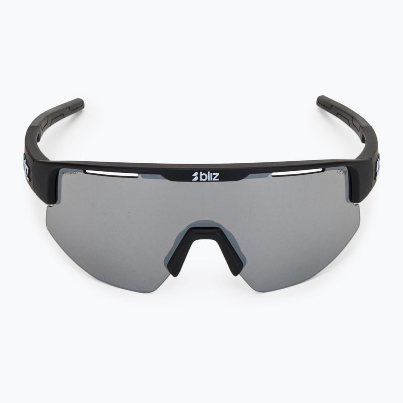 Okulary przeciwsłoneczne Bliz Matrix Small matte black/smoke silver mirror 3