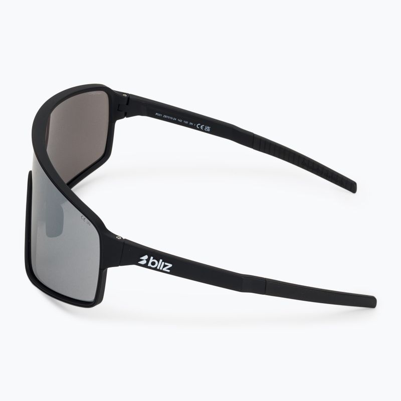 Okulary przeciwsłoneczne Bliz P001 matte black/smoke silver mirror 4