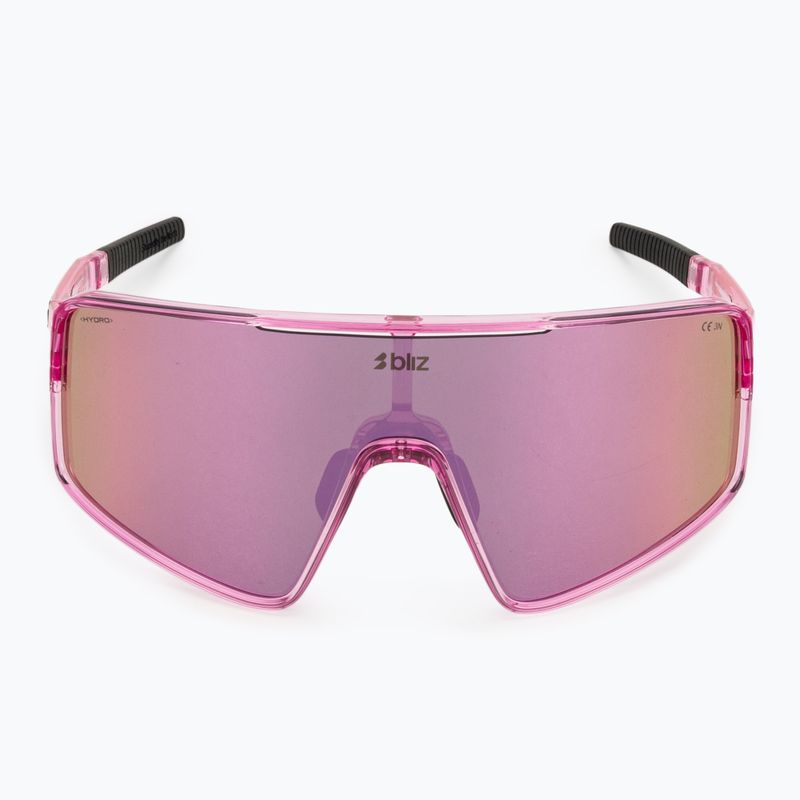 Okulary przeciwsłoneczne Bliz P001S transparent pink/brown rose multi 3