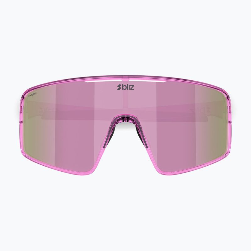 Okulary przeciwsłoneczne Bliz P001S transparent pink/brown rose multi 3
