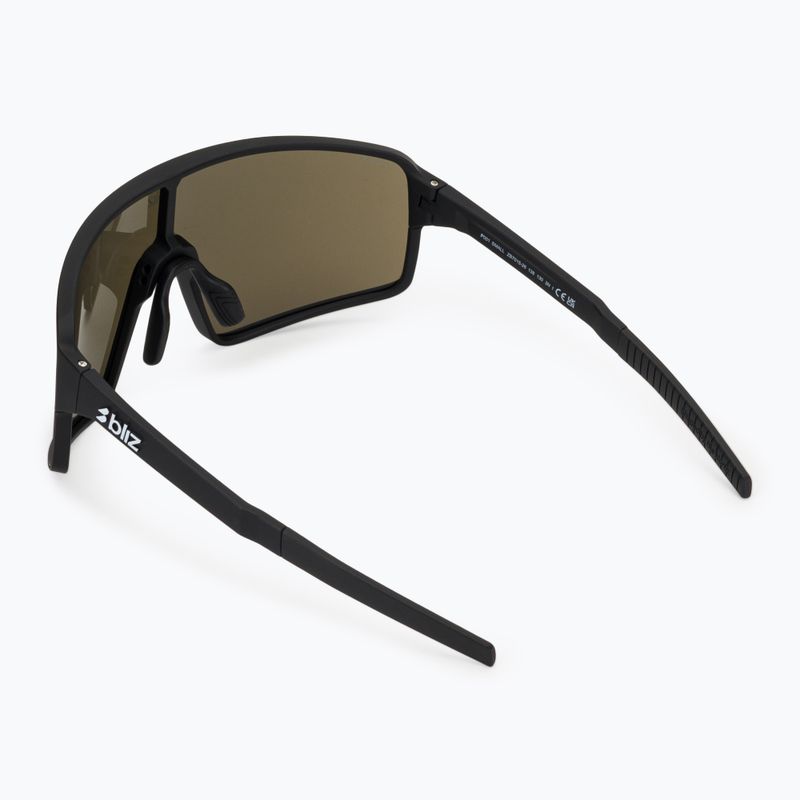 Okulary przeciwsłoneczne Bliz P001S matte black/smoke blue multi 2