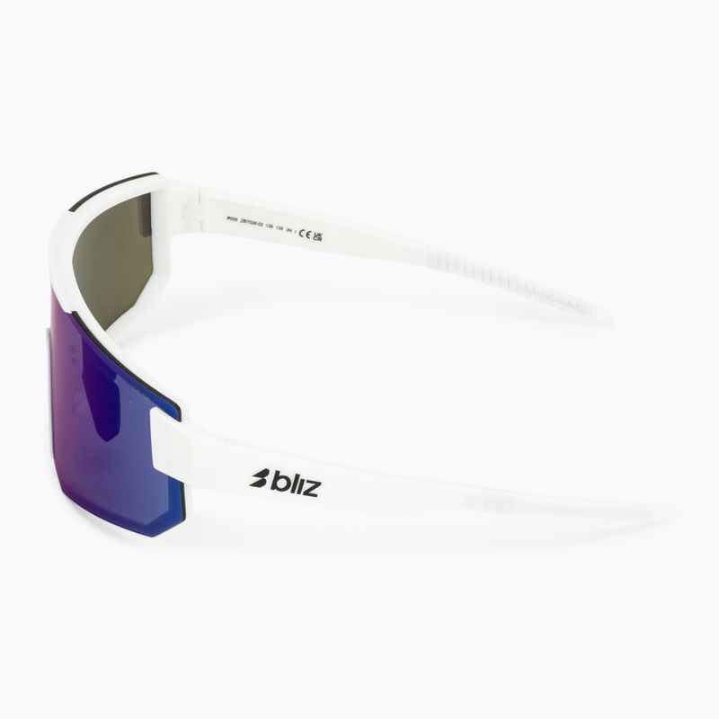 Okulary przeciwsłoneczne Bliz P005 mate white/smoke blue multi 4