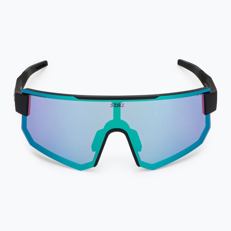 Okulary przeciwsłoneczne Bliz P005 matte black/nano optics violet blue multi 3