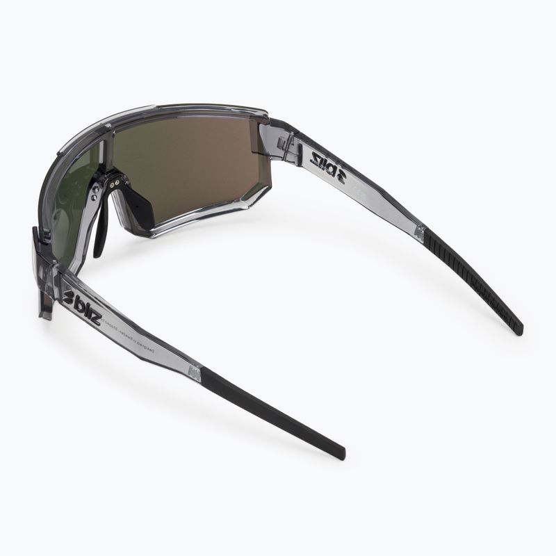 Okulary przeciwsłoneczne Bliz P005 crystal black/green green multi 2