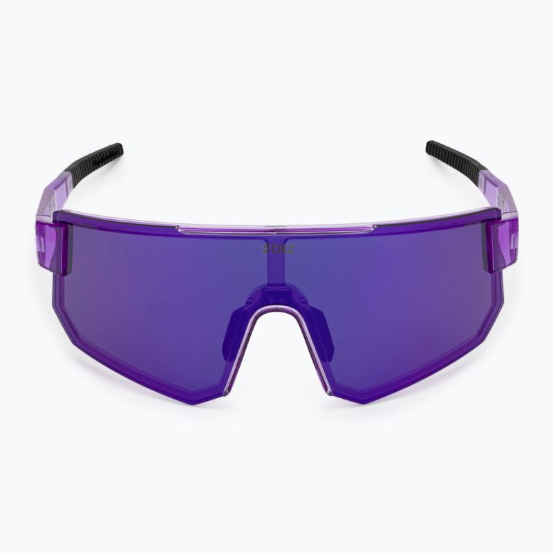 Okulary przeciwsłoneczne Bliz P005 transparent purple/smoke purple mirror 3