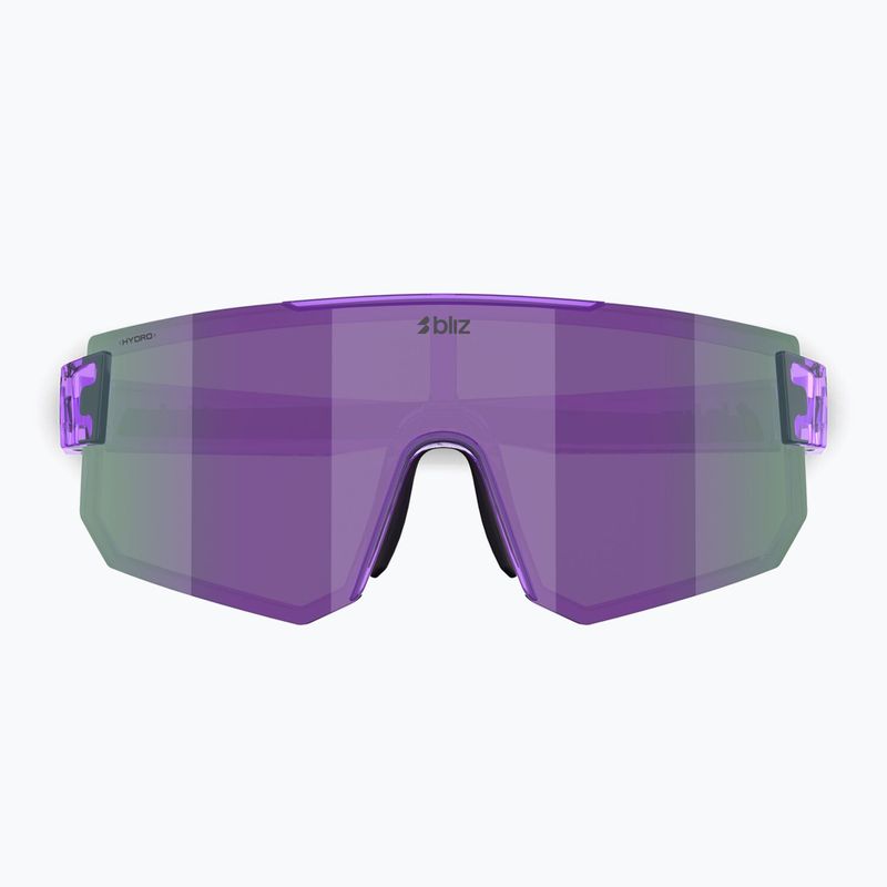 Okulary przeciwsłoneczne Bliz P005 transparent purple/smoke purple mirror 3